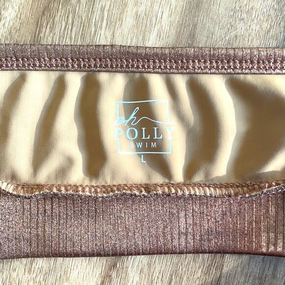 Oh Polly Ribbed Bikini Top - Picture 5 of 6